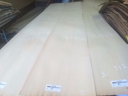 Wood Maple   Veneer  114x13,16,19,  total 3pcs RAW VENEER  1/46 N912.