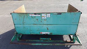 Garlock dumping tray 30 cubic ft 500lb load limit for sale