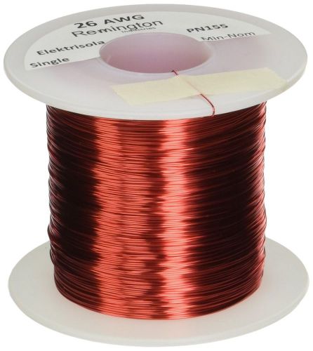 Remington Industries 26SNSP 26 AWG Magnet Wire Enameled Copper Wire 1.0 lb. 0...
