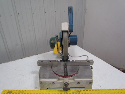 Omga mec-300st industrial miter chop saw 230/460v 3ph 3400rpm 12&#034; blade for sale