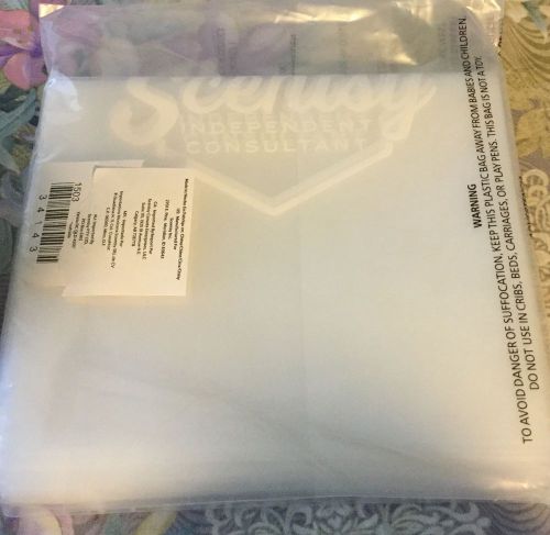Scentsy clear set of 48 consultant Catalog plastic bag covers