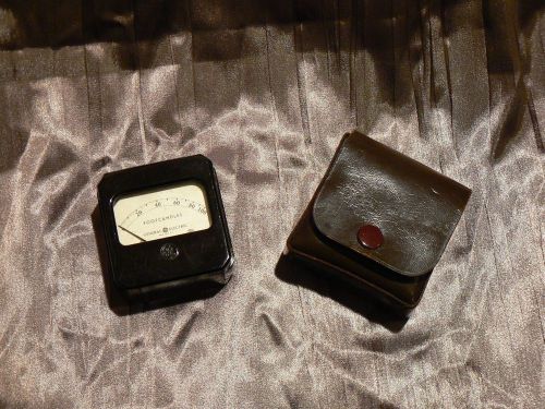 Vintage 1930s GE Foot Candle Light Meter Very Good Condition