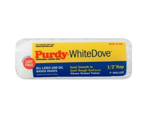 Purdy White Dove 7-Inch Dralon Paint Roller Cover 1/2-Inch Nap