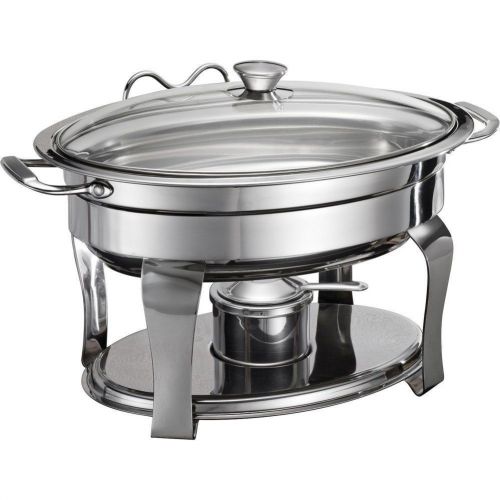 Tramontina 4.2 Quart Professional Chafer Chafing Dish 3.9 Liters Stainless Steel