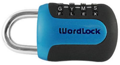 Wordlock 4 Dial, 2 Toned, Padlock, PL-096-A1