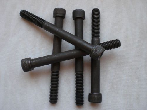 Set of 5 socket head cap screws  3/8&#034;-16 x 3-3/4&#034; long. new without box. for sale