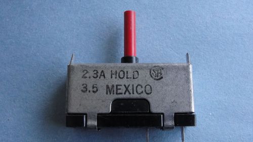 81503.5 - QTY 1 - NEW LITTELFUSE  CIRCUIT BREAKER 2.3A  HOLD 3.5