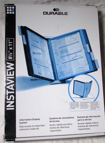 Durable InstaView Desktop Reference Display System 10 Double Sided Folders