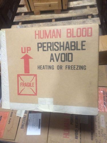 1 radva human blood transportation container mil-b-36970 nos for sale