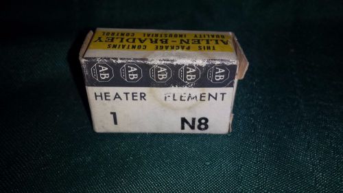 allen bradley n8 heater element new oem stock