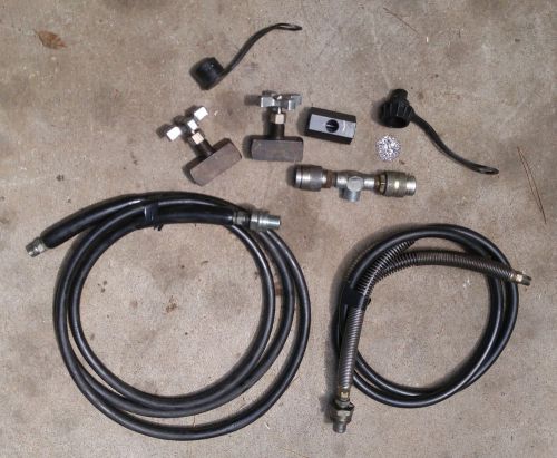 2 Hoses -2 Valves- 2 Pair of  Couplings - Tee all 10,000 PSI