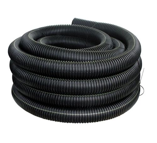 Corex Flexible Water Drain Pipe Hose, Expandable, Solid, 4 in. x 100 ft. , New