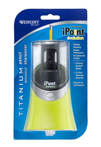 Westcott iPoint Evolution Battery Operated Pencil Sharpener
