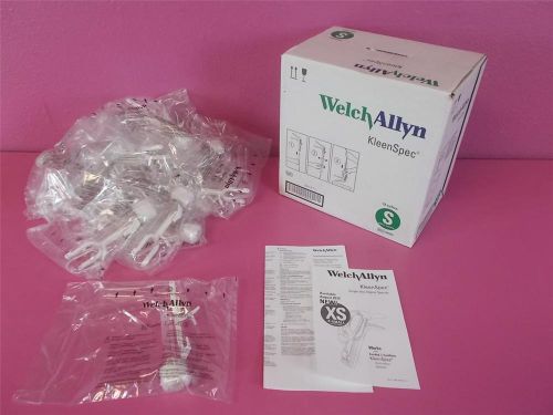 18 new welch allyn kleenspec 580 series disposable vaginal speculum w/sm sheath for sale