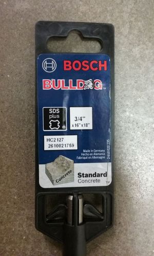 Bosch HC2127 3/4&#034; x 16&#034; x 18&#034; SDS Plus Shank Drill Bit Germany