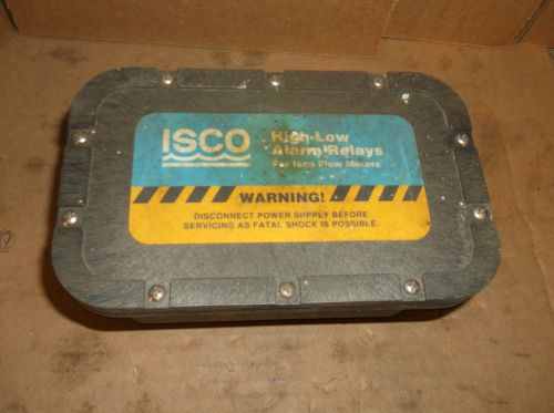 Isco 603404028 HIGH-LOW ALARM RELAYS Alarm BOX