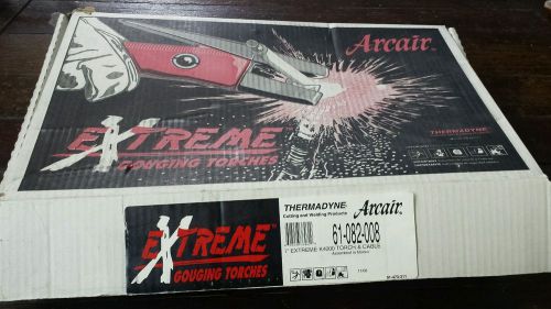 Arcair k4000 air-carbon gouging torch brand new in box thermadyne 7&#039; torch cable for sale