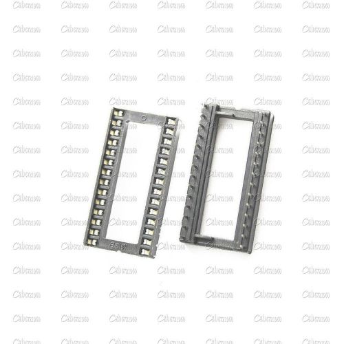 50PCS NEW 28 pin 28pin DIP IC sockets Adaptor Wide Type