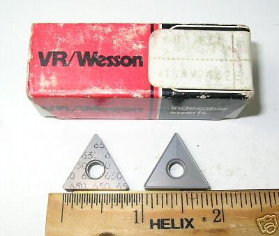 VR WESSON TNMM-432-E CARBIDE INSERTS (5 PCS)