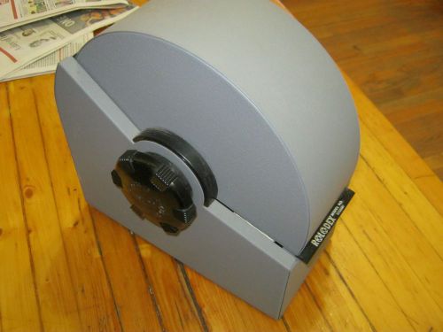 Vitg Rolodex Metal File Rare Model 1753M2 Gray With Cards Mid Century Prop
