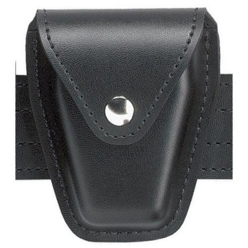 Safariland hi gloss black hinged hidden snap 190-190h handcuff case - 190h-9hs for sale