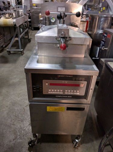 Electric 208v/3ph  henny penny pressure fryer pfe 500 computron 8000 for sale