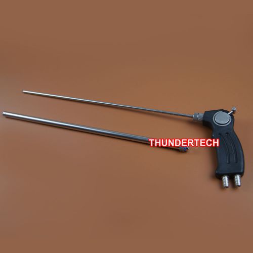 New 5mm 10mm x 330mm laparoscopic suction irrigation cannula gun pushing style for sale