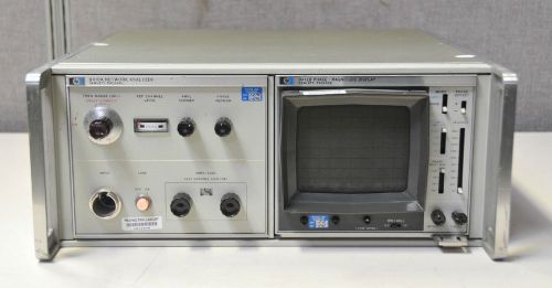 Hp agilent keysight 8410a network analyzer and 8412a phase-magnitude display for sale