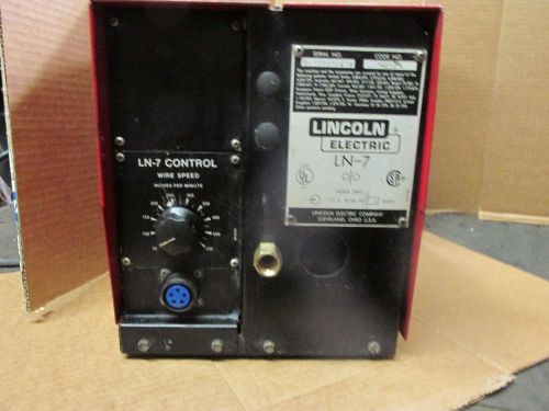 Lincoln Electric LN-7 Wire Feeder Control Box