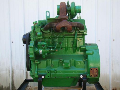 John deere diesel engine 4.5l turbocharged 4-cylinder 96-23579 4045tf151 for sale