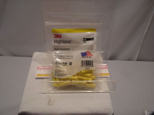 3M BSV10Q Highland 12 to 10 AWG Butt Connectors New Package of 25