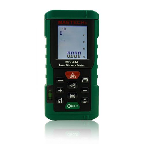 Mastech ms6414 digital laser distance measurer meter 40m range finder ruler for sale