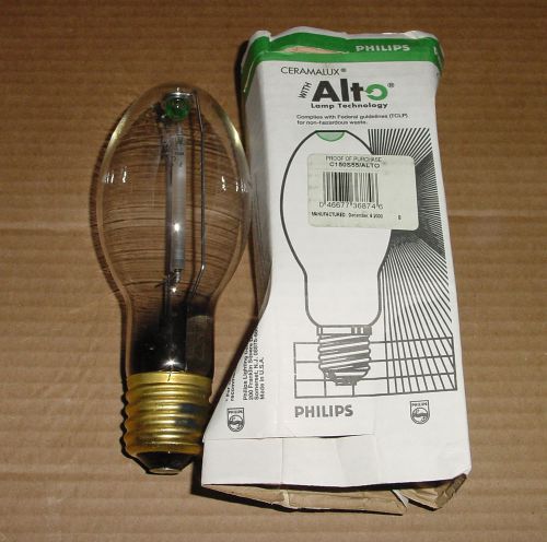 NEW Philips Ceramalux Alto C150S55 High Pressure Sodium Light Bulb, Photos in Ad