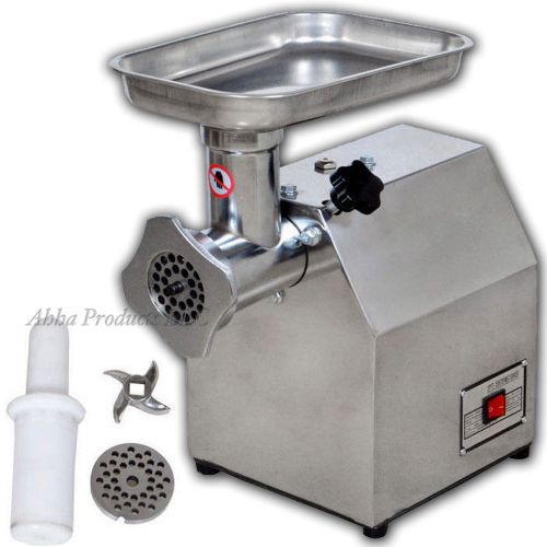 850W Electric Meat Grinder 1.14HP Industrial Commercial Butcher shop Kitchen #12