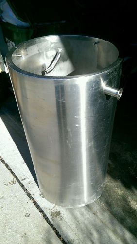 75 GALLON TANK STAINLESS STEEL WITH JACKET