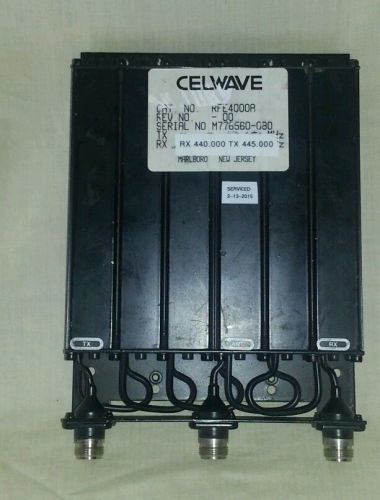 Celwave / Radio Frequency Systems  rfe4000a Duplexer