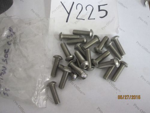 20 QTY 5/16-18 x1&#039;&#039; Soc Cap SS Stainless Steel Socket Head Screws