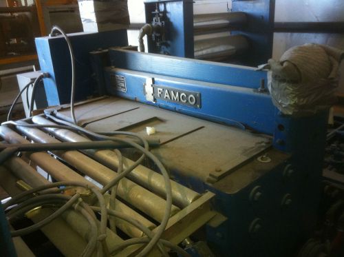 37&#034; famco shear for sale