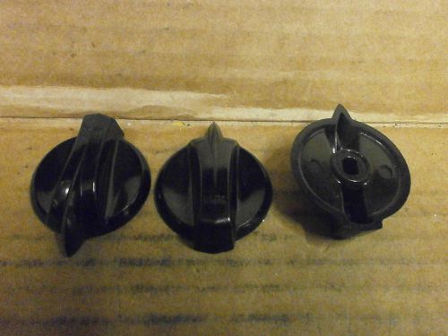 3 LUX Plastic Push-on  Knobs Used by many Products