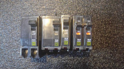 Lot of Square D Breakers 100, 30 ,20 AMP