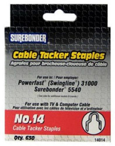 Fpc #14 1/4&#034; round cable tack staple 14014 for sale