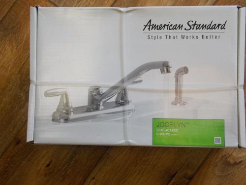 American Standard Jocelyn Low Arc Kitchen Faucet, w/ spray  9316.401.002 Chrome