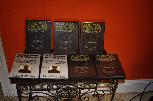 PVA NINJA by Dr. Nielsen 5 DVD Chiropractor  Plus Bonus 2 DVDs
