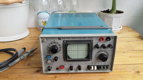 Vintage Oscilloscope Kabid KR-7010 15MHz Portable Single Channel