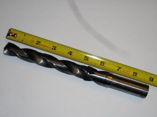 Used tomahawk tool 3/4&#034; x 8-1/2&#034; aol carbide drill coolant w/chamfered corners for sale