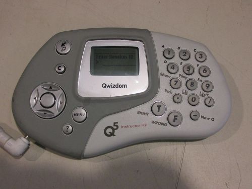 Qwizdom Q5 Instructor RF Remote