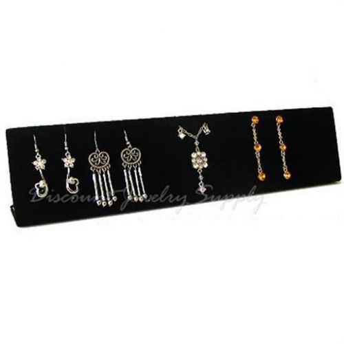 6 Pair Earring or Pendant Necklace Display Stand  - Black