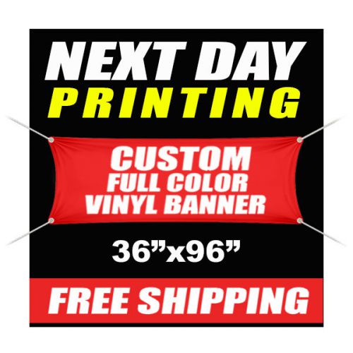 3&#039;x8&#039; Custom Vinyl Banner High Quality Full Color 13oz Vinyl - Creator Print