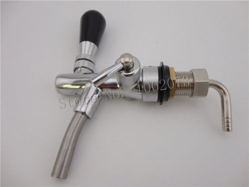 Kegerator draft beer faucet with flow controller chrome plating shank tap kit for sale