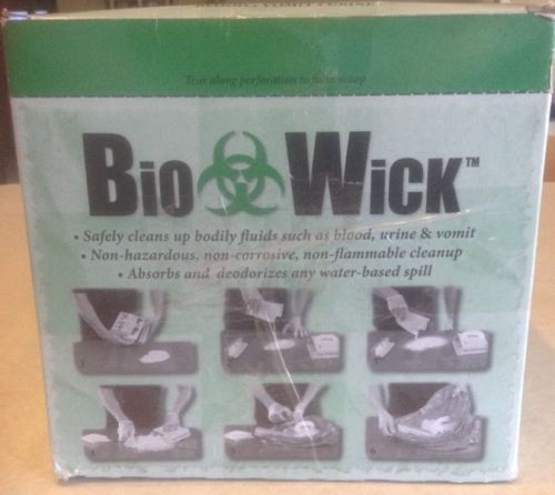 ESP BIOWICK 5 Piece Universal Rapid Absorbent Fluid Cleanup Spill Kit - Lot of 7